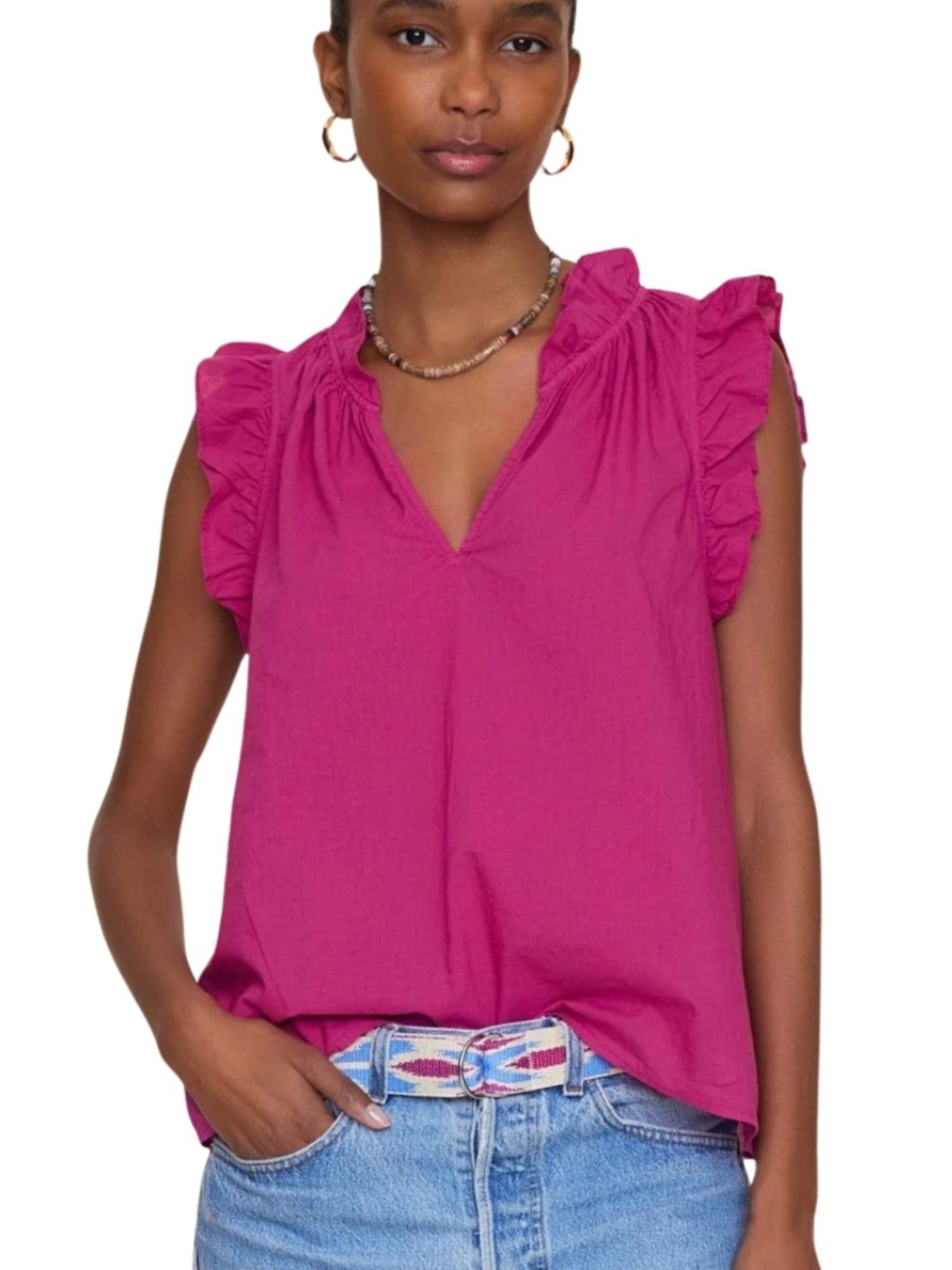 XIRENA Bex Top in Pink Small